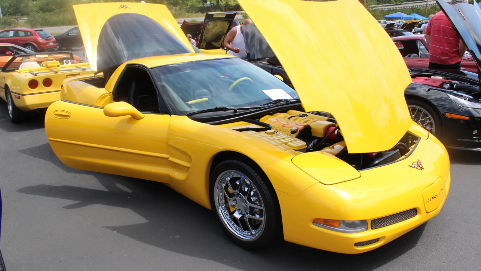 Click to Enlarge-Esc to Close Corvette Generations/C5/C5 Yellow -Miller.webp
